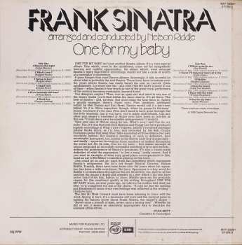 LP Frank Sinatra: One For My Baby