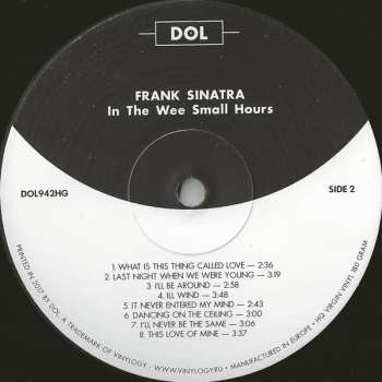 LP Frank Sinatra: In The Wee Small Hours DLX