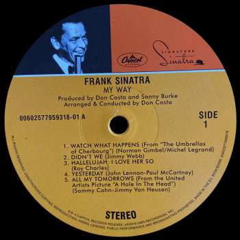 LP Frank Sinatra: My Way