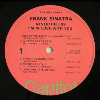 LP Frank Sinatra: Nevertheless I'm In Love With You