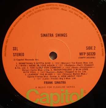 LP Frank Sinatra: Sinatra Swings LTD | CLR