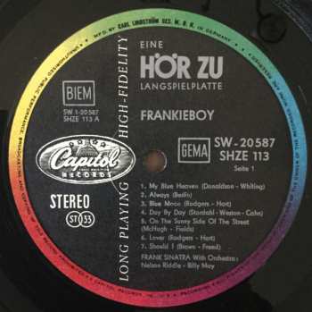 LP Frank Sinatra: Frankieboy - Swing Mit Frank Sinatra