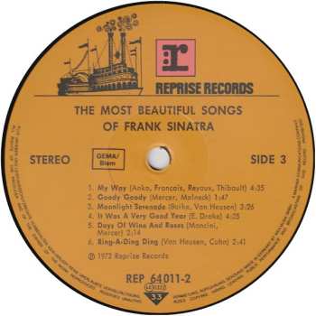 2LP Frank Sinatra: The Most Beautiful Songs Of Frank Sinatra
