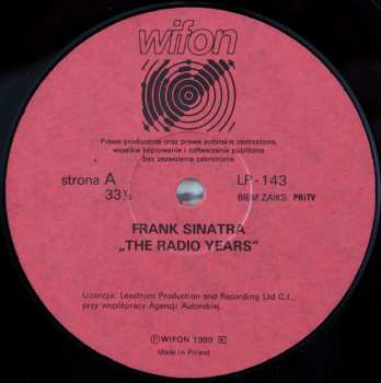 LP Frank Sinatra: The Radio Years