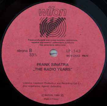 LP Frank Sinatra: The Radio Years