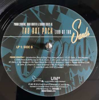 2LP Frank Sinatra: The Rat Pack Live At The Sands LTD