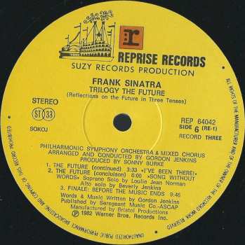 3LP Frank Sinatra: Trilogy: Past, Present & Future (3xLP)