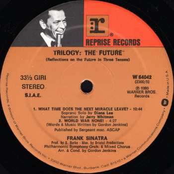 3LP/Doos Frank Sinatra: Trilogy: Past, Present & Future