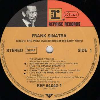 3LP/Doos Frank Sinatra: Trilogy: Past, Present & Future