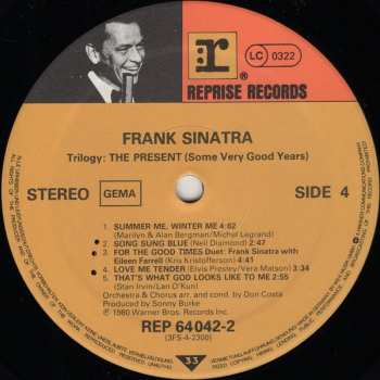 3LP/Doos Frank Sinatra: Trilogy: Past, Present & Future