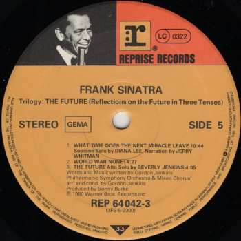 3LP/Doos Frank Sinatra: Trilogy: Past, Present & Future