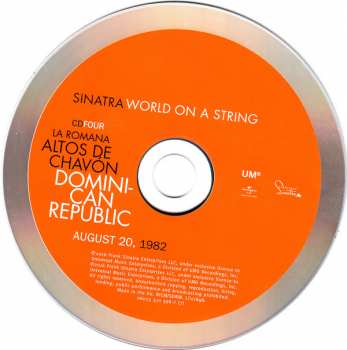 4CD/DVD/Doos Frank Sinatra: World On A String LTD
