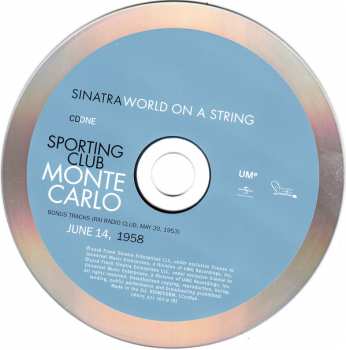 4CD/DVD/Doos Frank Sinatra: World On A String LTD