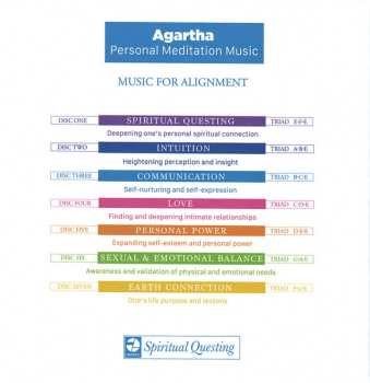 7CD/Doos Frank Smith: Agartha: Personal Meditation Music