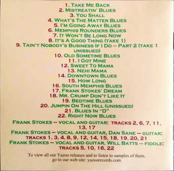 CD Frank Stokes: The Best Of Frank Stokes