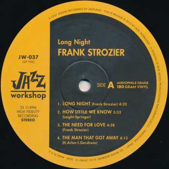 LP Frank Strozier: Long Night LTD