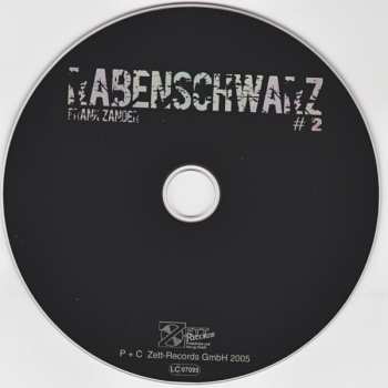 CD Frank Zander: Rabenschwarz #2