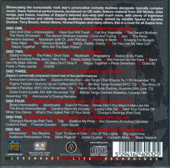 6CD/Doos Frank Zappa: 1970s Broadcast Collection
