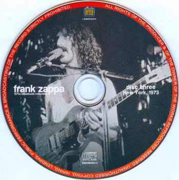 6CD/Doos Frank Zappa: 1970s Broadcast Collection