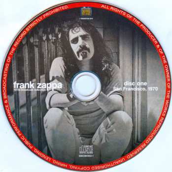 6CD/Doos Frank Zappa: 1970s Broadcast Collection