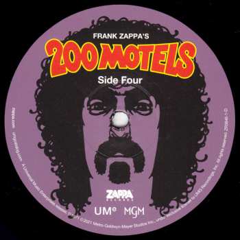 2LP Frank Zappa: 200 Motels
