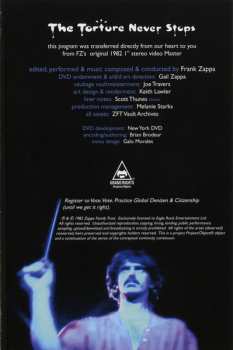 DVD Frank Zappa: An Evening With Frank Zappa During Which...The Torture Never Stops