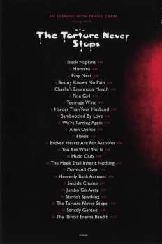 DVD Frank Zappa: An Evening With Frank Zappa During Which...The Torture Never Stops