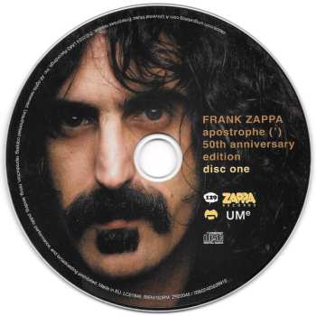 5CD/Doos/Blu-ray Frank Zappa: Apostrophe (') DLX | LTD