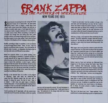 LP Frank Zappa: Live New Years Eve 1973
