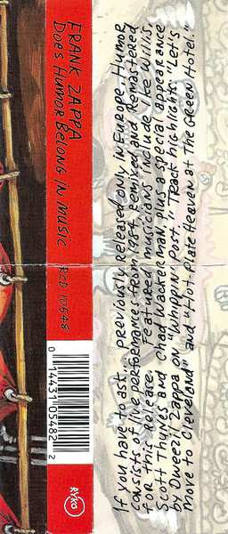 CD Frank Zappa: Does Humor Belong In Music?