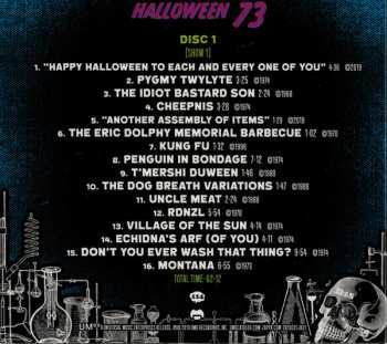 4CD/Doos Frank Zappa: Halloween 73 DLX | LTD