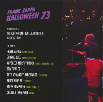 CD Frank Zappa: Halloween 73 Highlights 