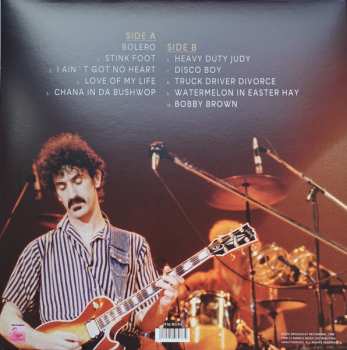 LP Frank Zappa: Heavy Duty Judy, Live 1988 CLR