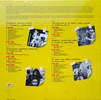 6LP/Doos Frank Zappa: Live In Europe 1967 To 1970 NUM | CLR