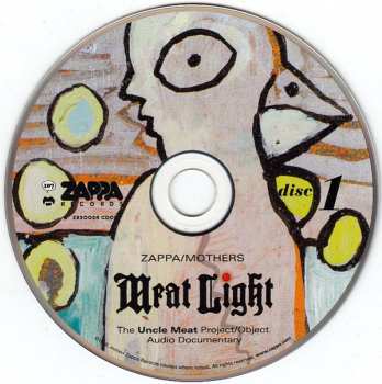3CD Frank Zappa: Meat Light (The Uncle Meat Project/Object Audio Documentary)