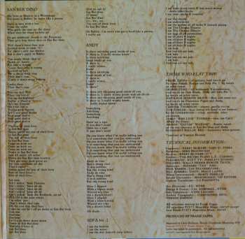 LP Frank Zappa: One Size Fits All