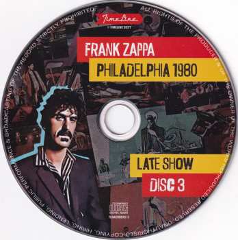 4CD/Doos Frank Zappa: Philadelphia 1980