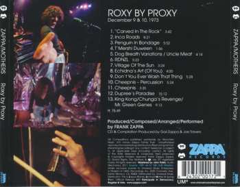 CD Frank Zappa: Roxy By Proxy