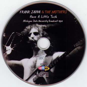 4CD/Doos Frank Zappa: The Broadcast Archives