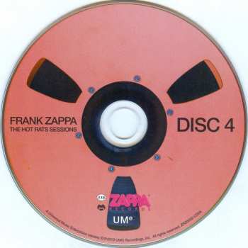 6CD/Doos Frank Zappa: The Hot Rats Sessions DLX | LTD