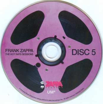 6CD/Doos Frank Zappa: The Hot Rats Sessions DLX | LTD