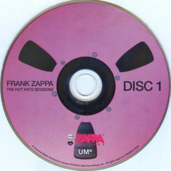 6CD/Doos Frank Zappa: The Hot Rats Sessions DLX | LTD