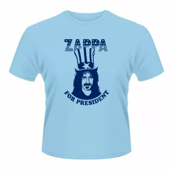 T-shirt Zappa For President (blue)