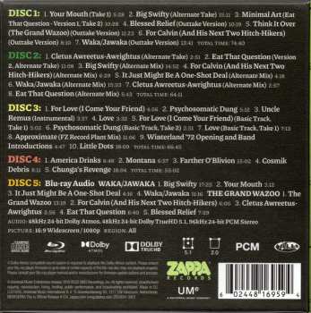 4CD/Doos/Blu-ray Frank Zappa: Waka/Wazoo DLX