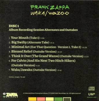 4CD/Doos/Blu-ray Frank Zappa: Waka/Wazoo DLX