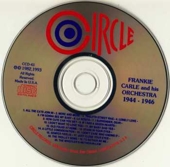 CD Frankie Carle And His Orchestra: 1944 - 1946