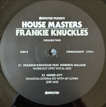 2LP Frankie Knuckles: House Masters (Volume Two)