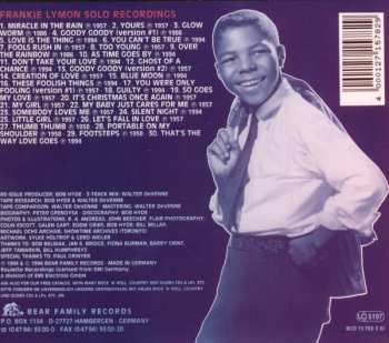 5CD/Doos Frankie Lymon & The Teenagers: Complete Recordings