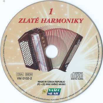 CD Franta Vyhnal: Zlaté Harmoniky 1