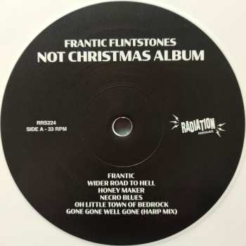 LP Frantic Flintstones: Not Christmas Album CLR